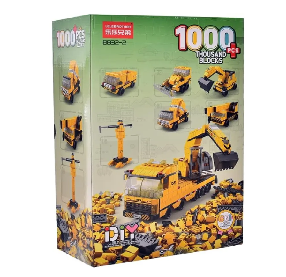 Arma Todo 1000 Pcs Bloques De Construcción