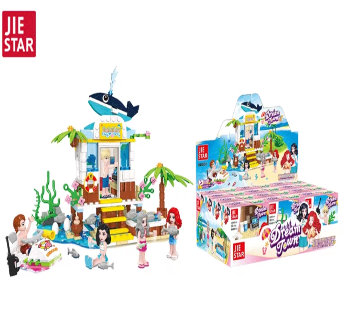Arma Todo Infantil Fiesta En La Playa 12 En 1 356 Pcs