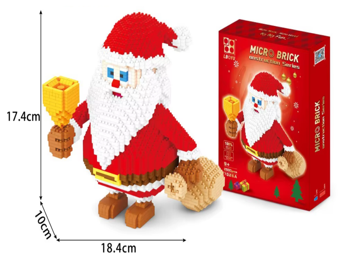 Arma Todo Papá Noel 2500 Pcs