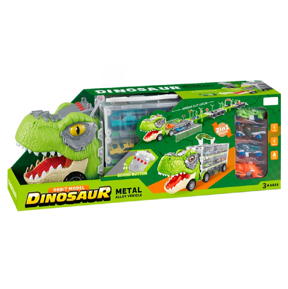 Camión Garaje Con Forma De Dinosaurio