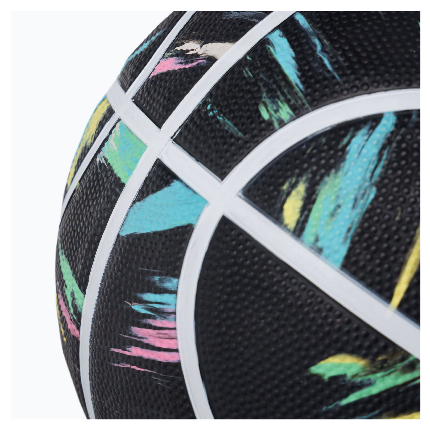 Balón Baloncesto Spalding Marble Series #6 Negro Blanco