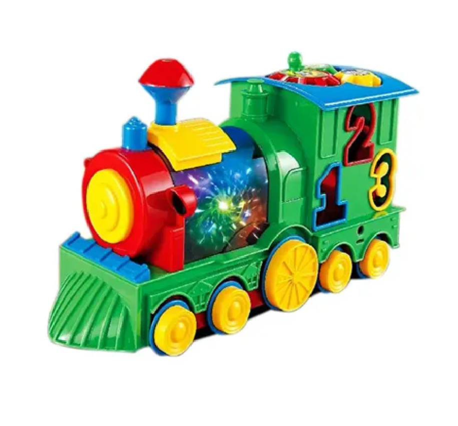 Tren Infantil Luces + Movimiento + Sonido