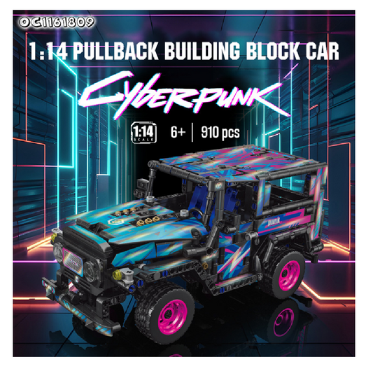 Arma Todo Bloques Para Armar Campero Multicolor 910 Pcs