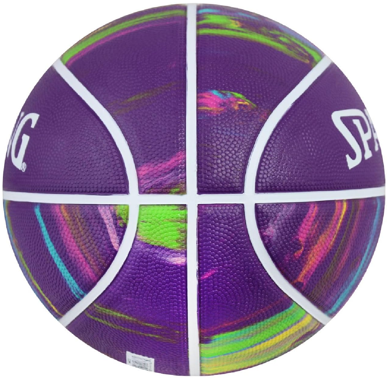 Balón Baloncesto Spalding Marble Series #6 Morado