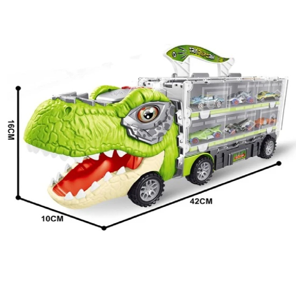 Camión Garaje Con Forma De Dinosaurio