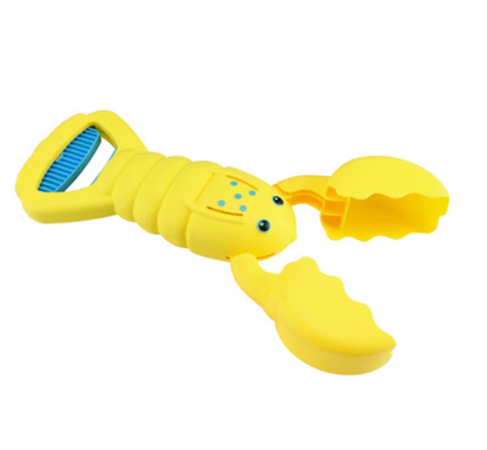 Pinza Infantil Para Agarrar Arena Con Forma De Langosta