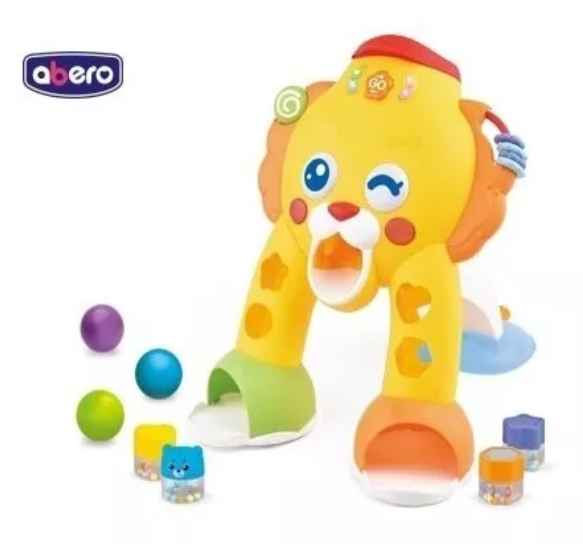 Centro De Actividades Para Bebe Con Forma De León