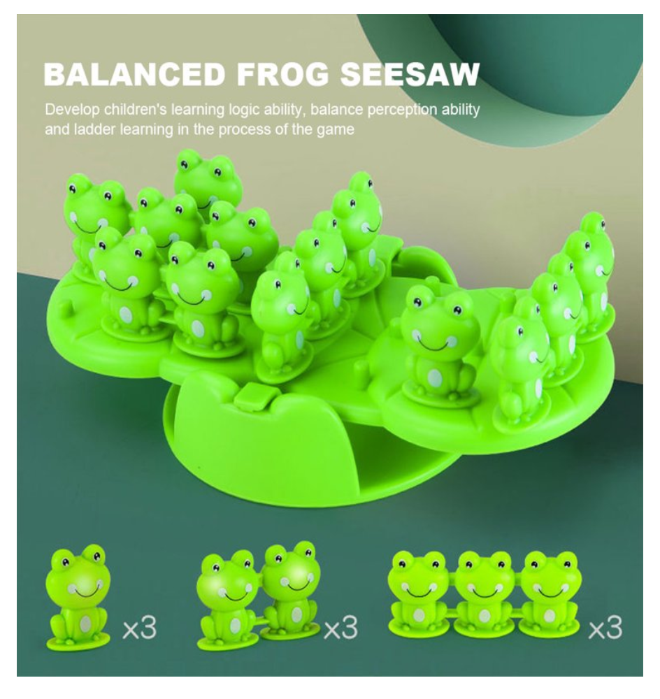 Juego Didáctico Con Balanza Para Aprender Los Números