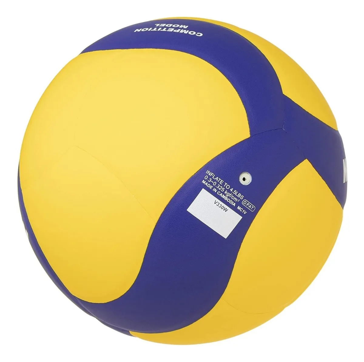 Balón voleibol Mikasa V330w Color Amarillo/azul