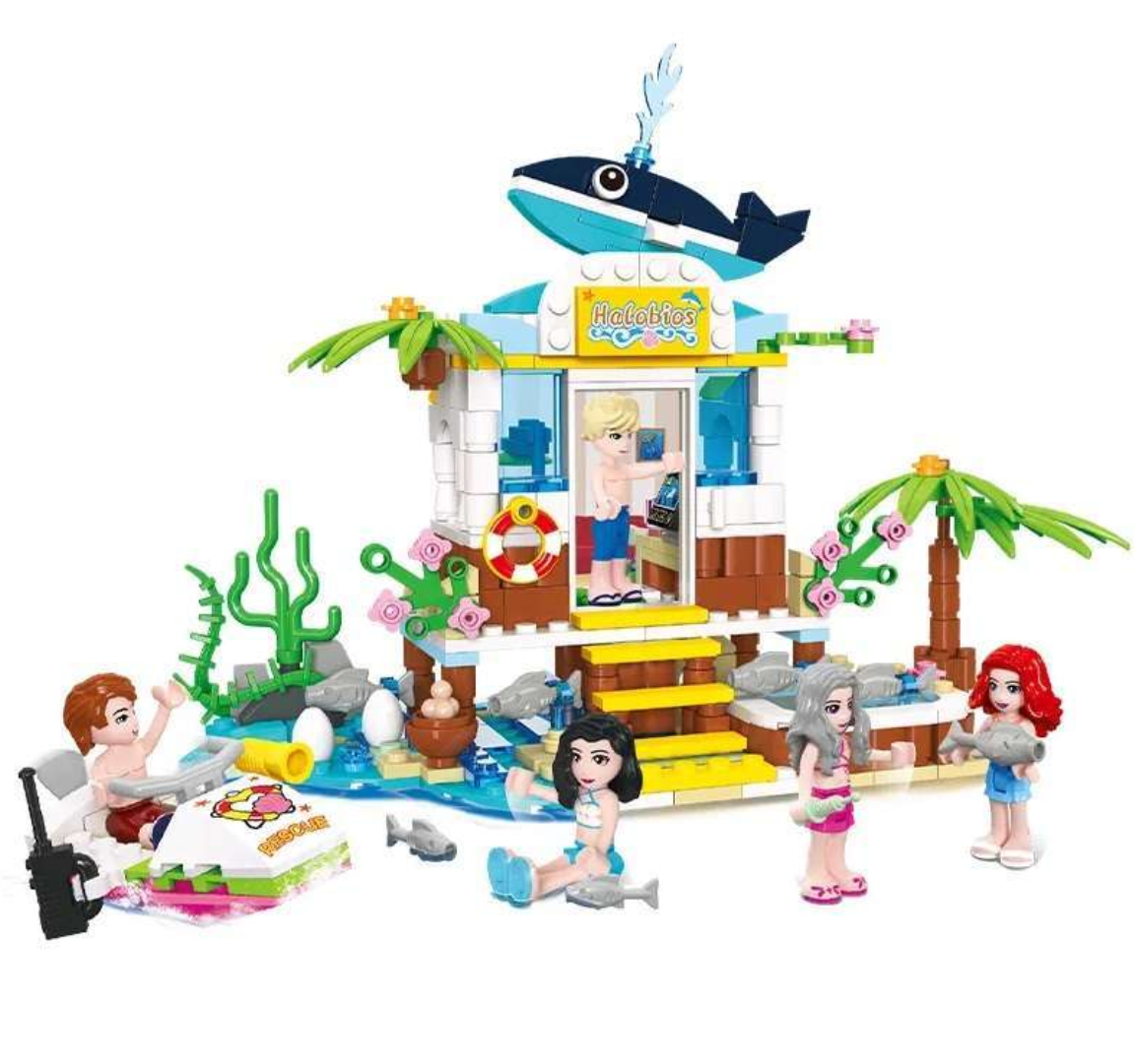 Arma Todo Infantil Fiesta En La Playa 12 En 1 356 Pcs