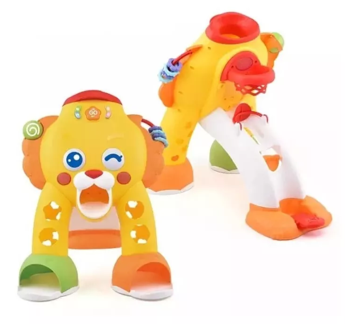 Centro De Actividades Para Bebe Con Forma De León