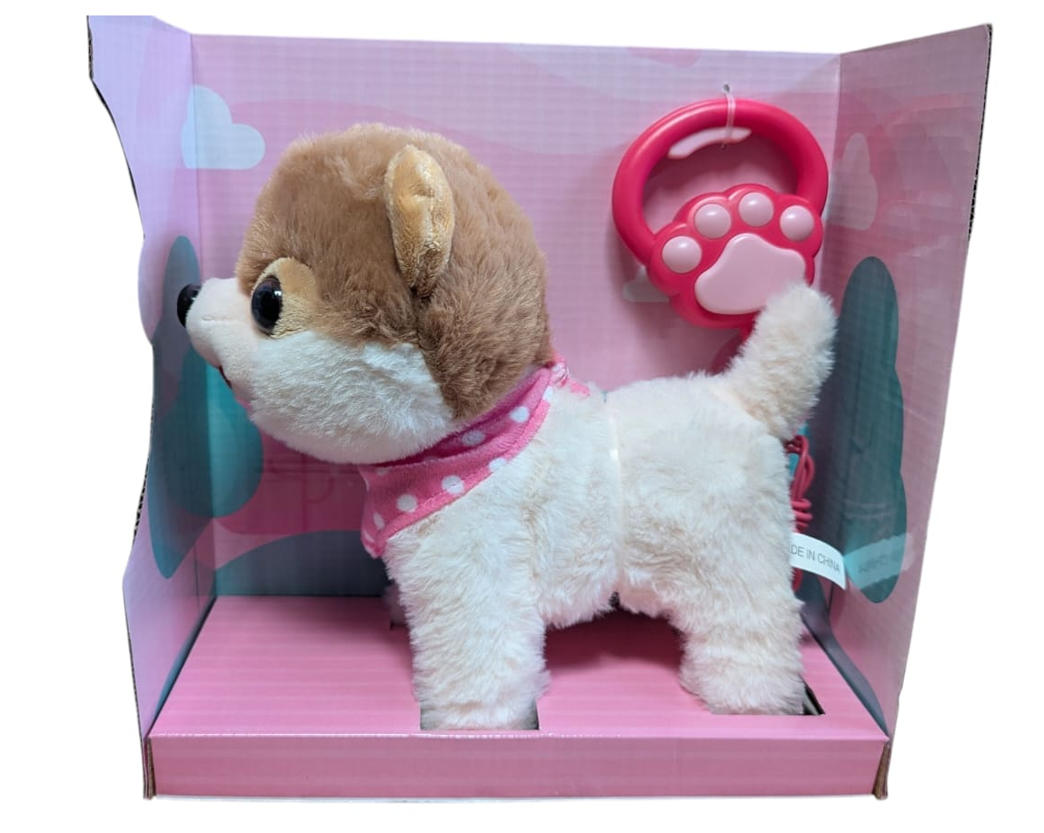 Mascota Infantil Perrito Con Sonidos + Movimiento + Correa