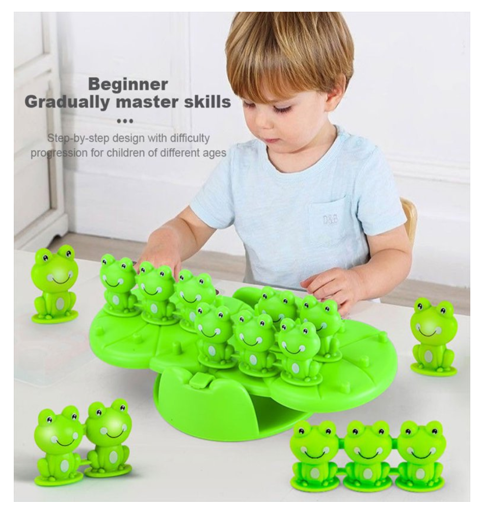 Juego Didáctico Con Balanza Para Aprender Los Números