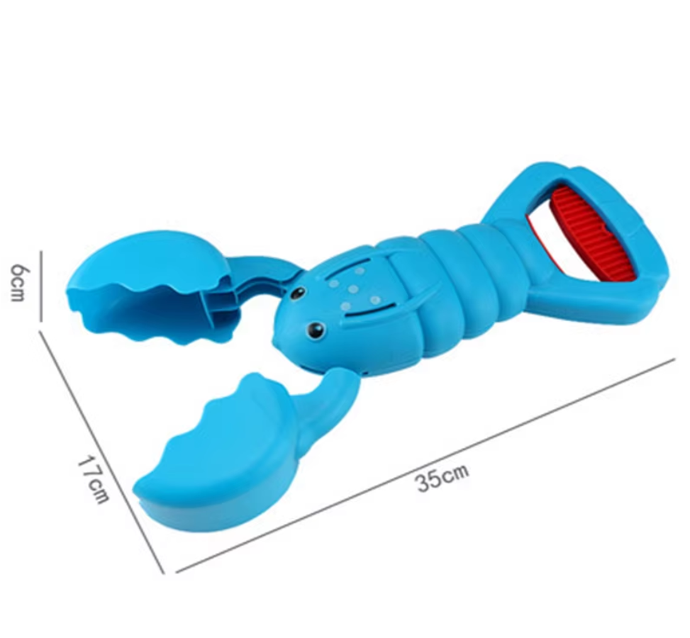 Pinza Infantil Para Agarrar Arena Con Forma De Langosta