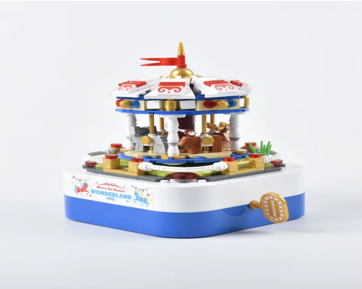 Arma Todo Caja Musical Carrusel 392 Pcs