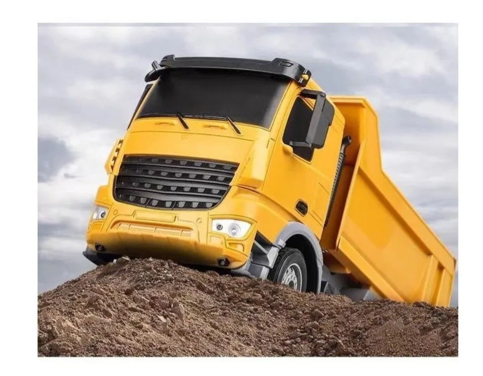 Carro Tipo Volqueta De Construcción A Control Remoto