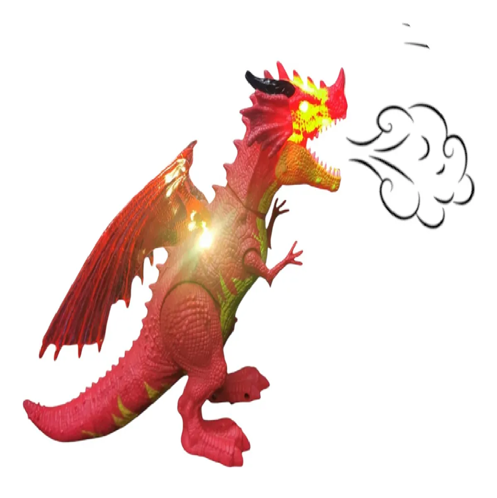 Dragón Con Luces + Sonido + Vapor + Movimiento