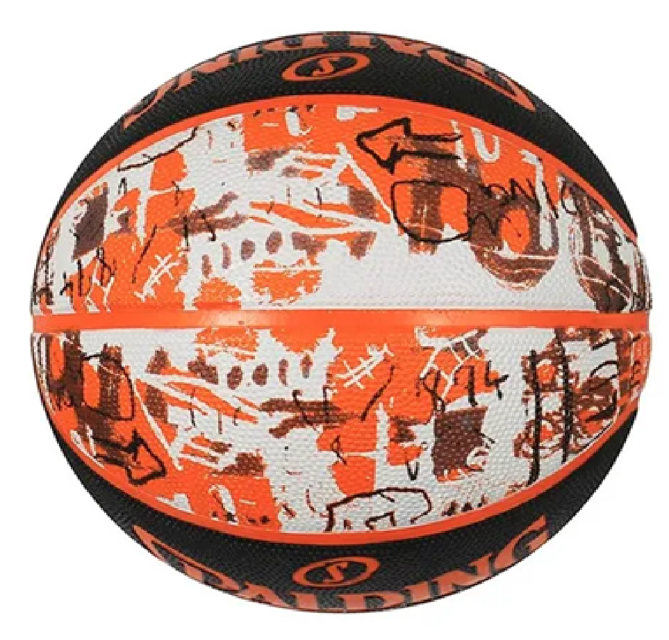 Balón Baloncesto Spalding Graffiti #7 Naranja