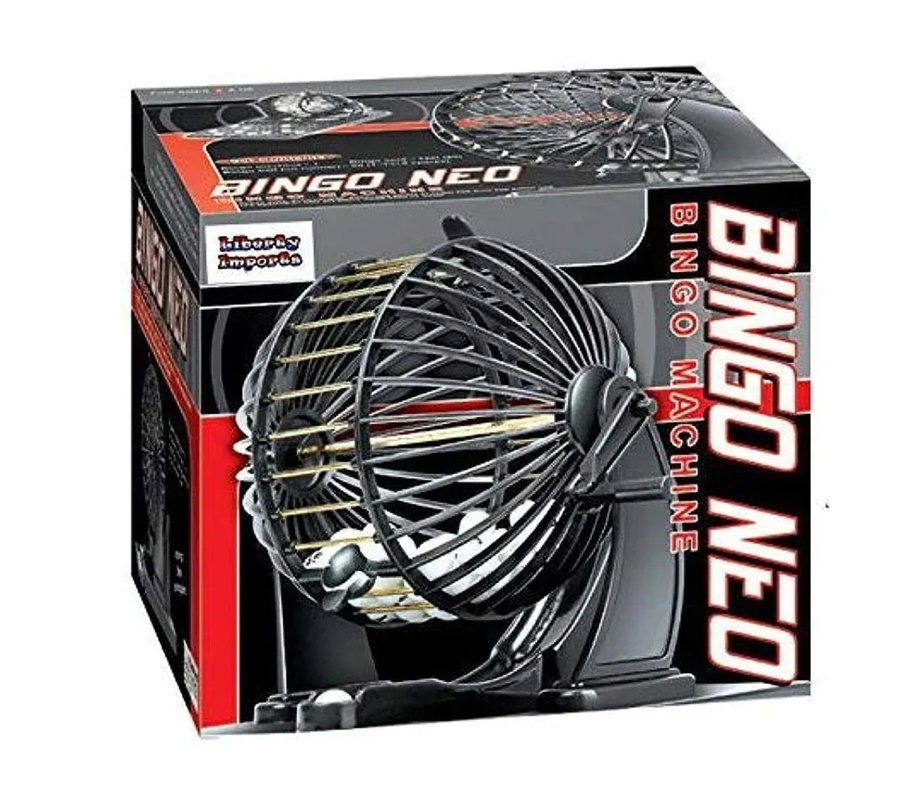 Juego De Mesa Gran Bingo Metálico 75 Balotas