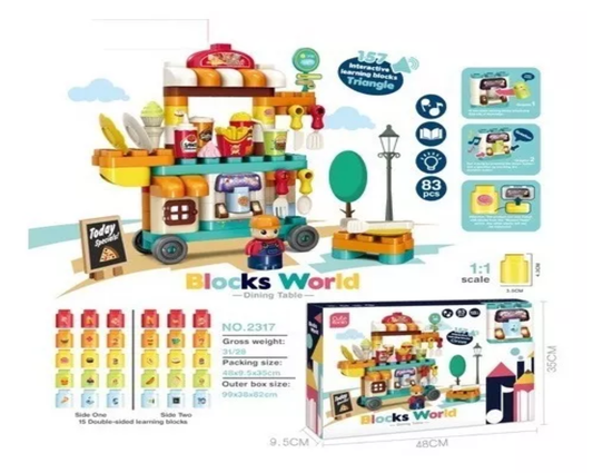 Arma Todo Bloques Para Armar Carrito Con Sonidos