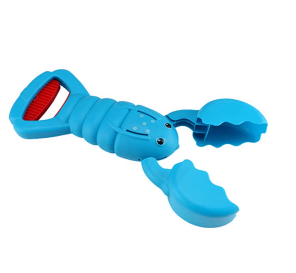Pinza Infantil Para Agarrar Arena Con Forma De Langosta