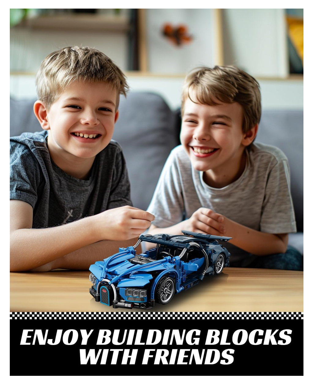 Arma Todo Bloques Para Arma Carro De Carreras 423 Pcs