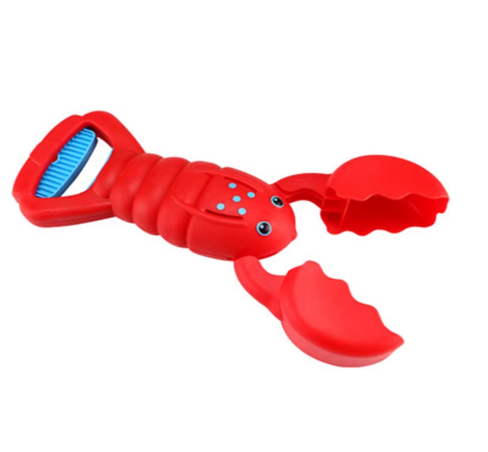 Pinza Infantil Para Agarrar Arena Con Forma De Langosta