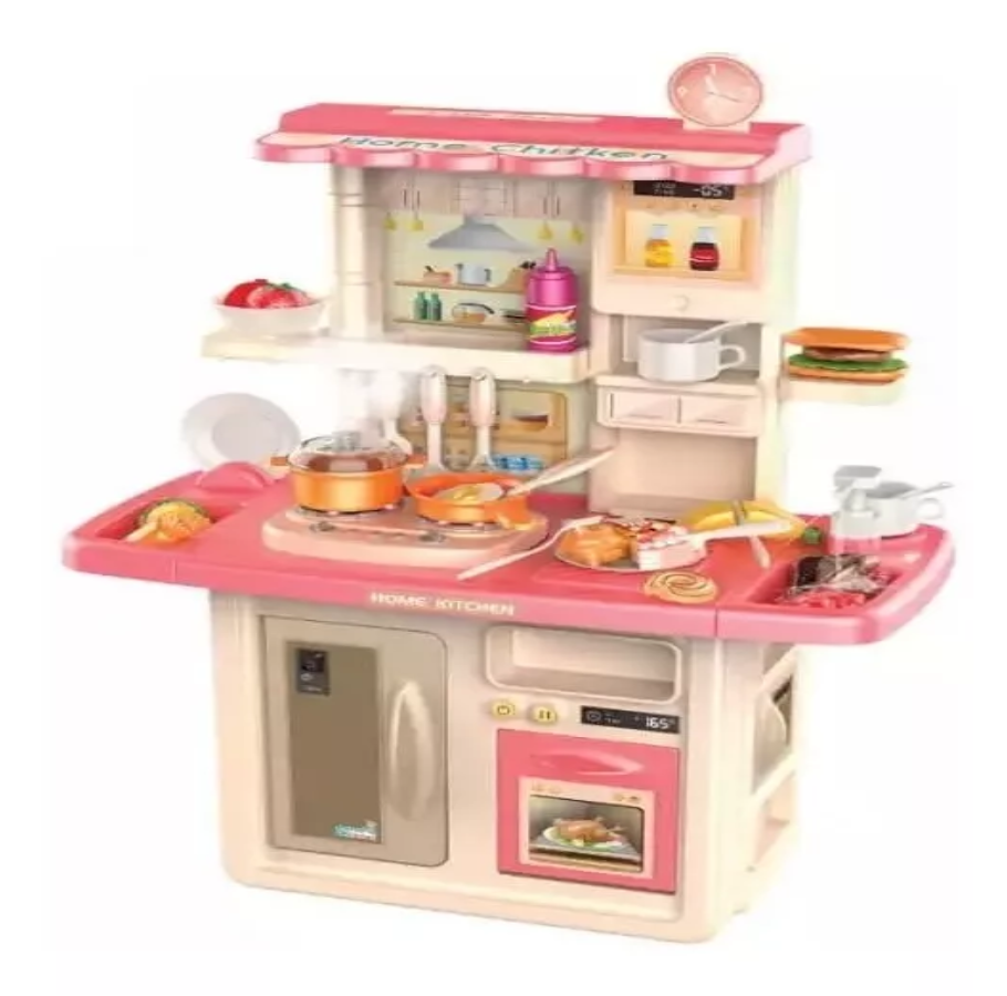 Cocina Infantil Altura De 84 Cm Luz + Sonido + Vapor