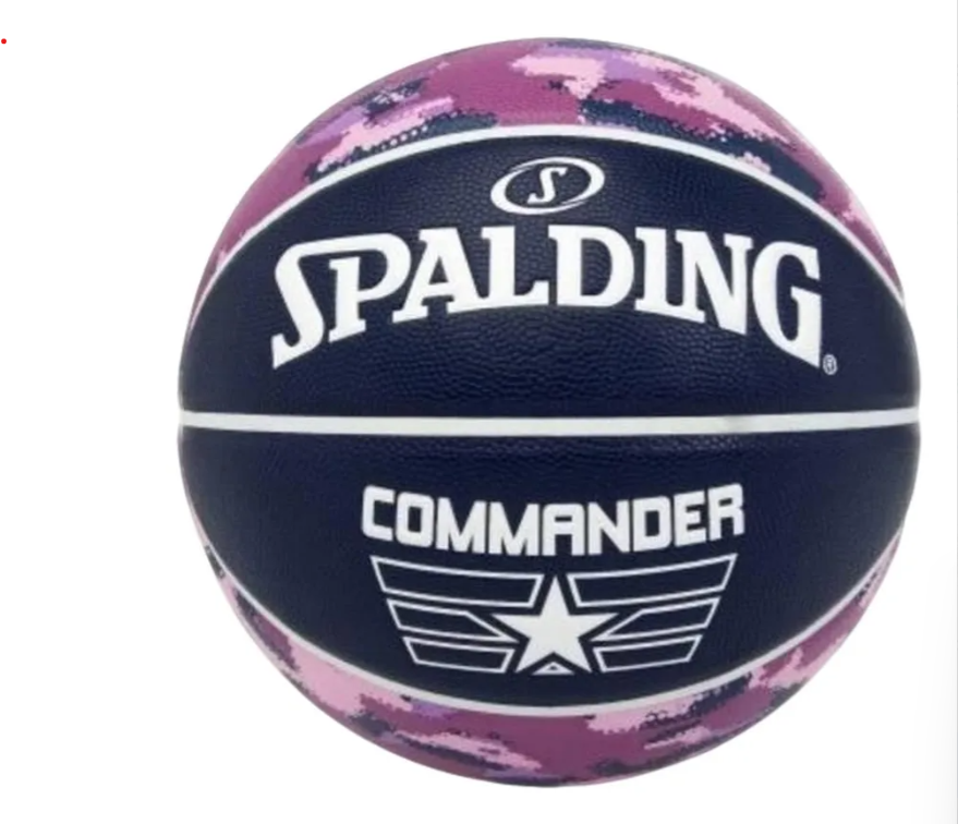 Balón Baloncesto Spalding Commander #6 Camuflado morado