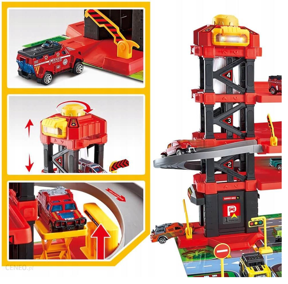 Pista De Carros Garge Play Set 4 Niveles