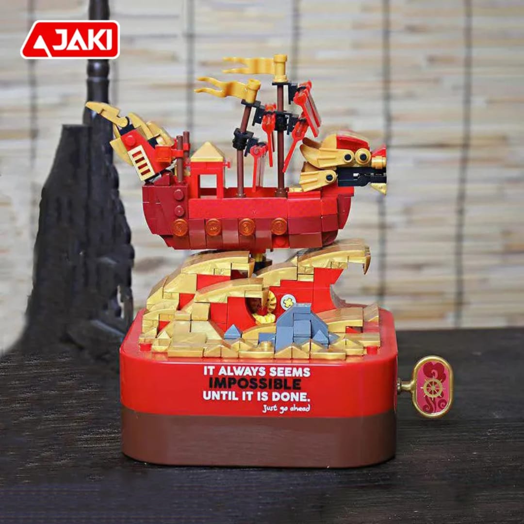 Arma Todo Caja Musical Barco Oriental 405 Pcs