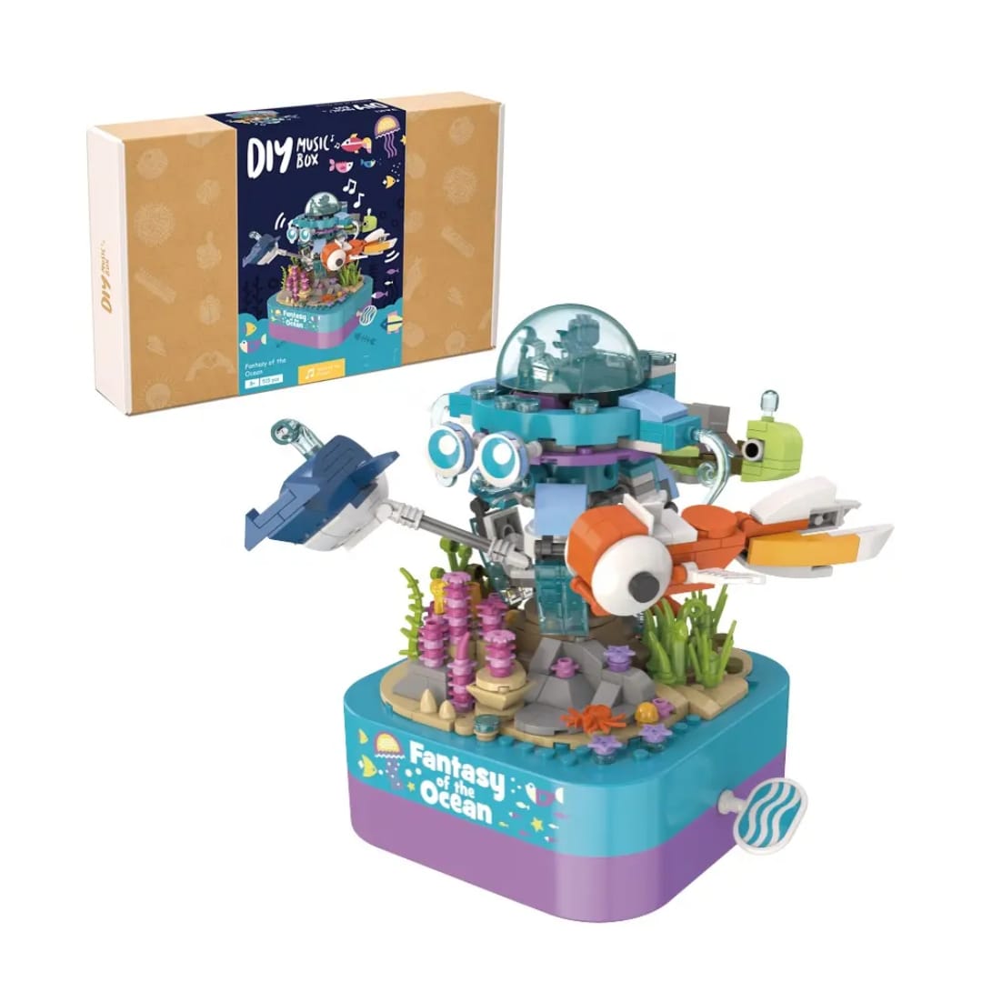Arma Todo Caja Musical Submarino Marítimo 515 Pcs