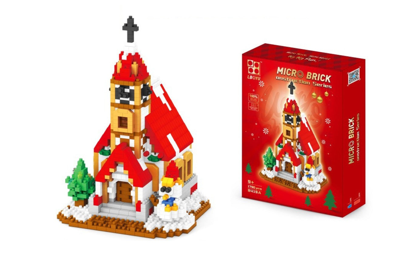 Arma Todo Iglesia De Navidad 1790 Pcs