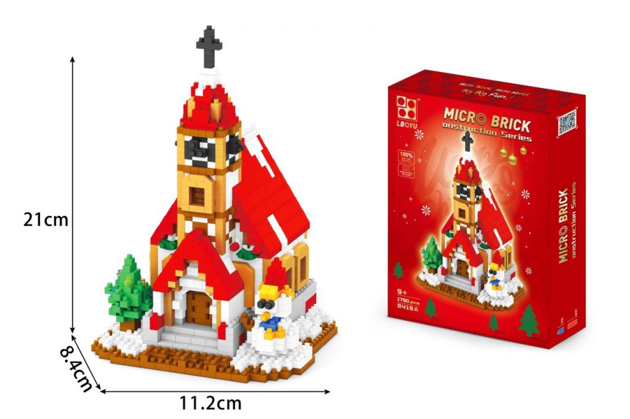 Arma Todo Iglesia De Navidad 1790 Pcs