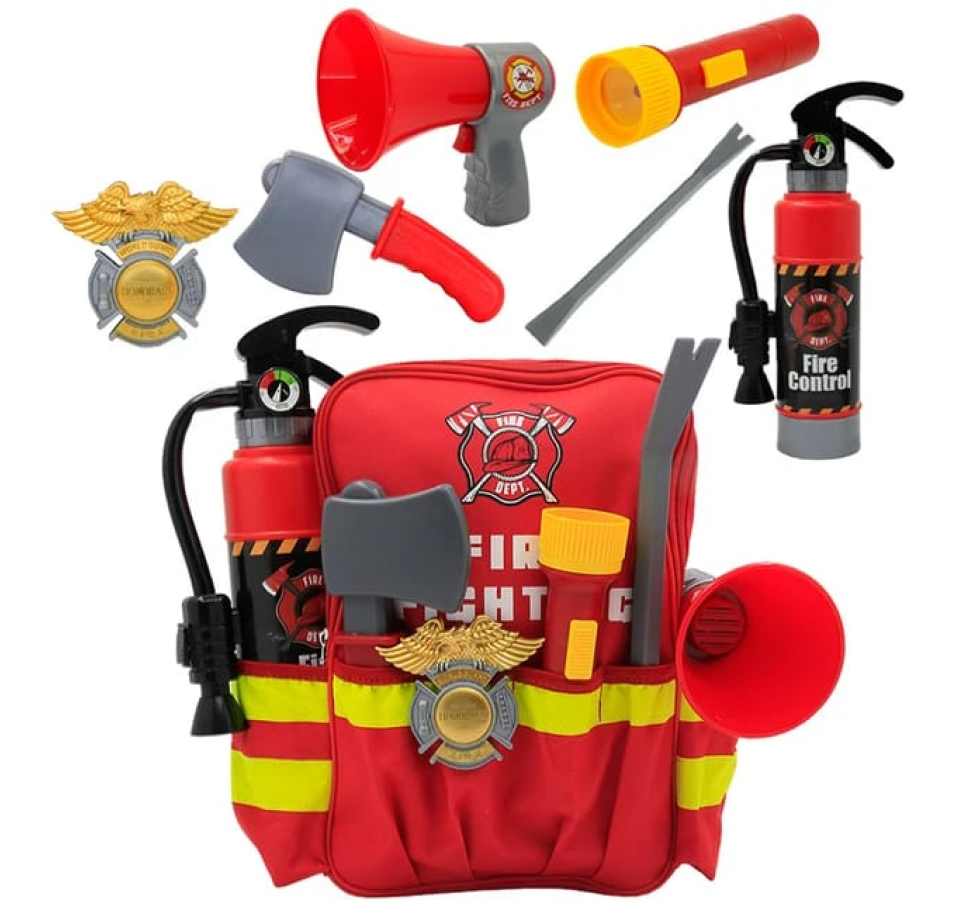 Set Didáctico De Bomberos Para Niños