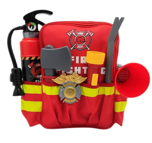 Set Didáctico De Bomberos Para Niños