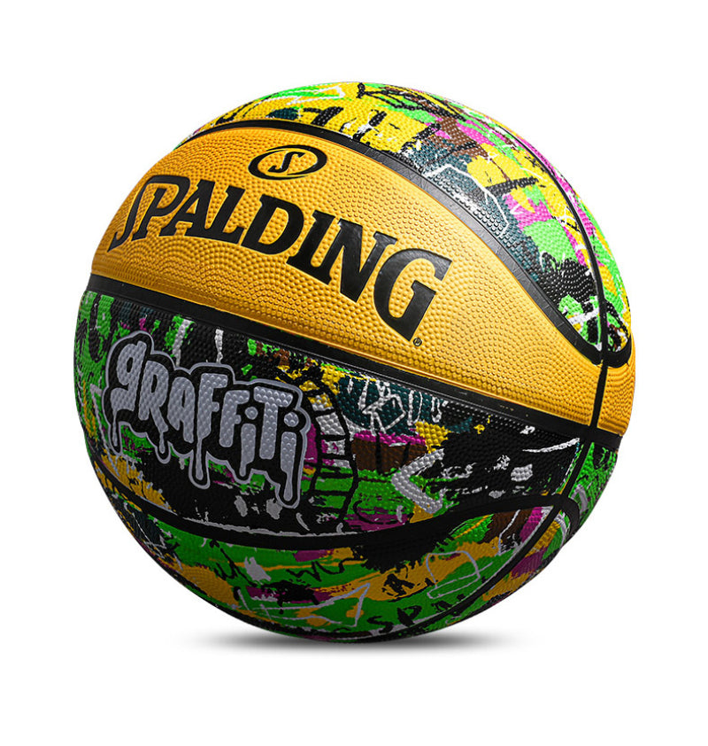 Balón Baloncesto Spalding Graffiti #7 Verde