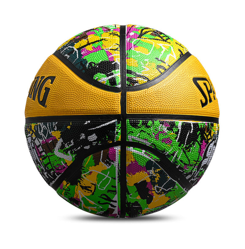Balón Baloncesto Spalding Graffiti #7 Verde