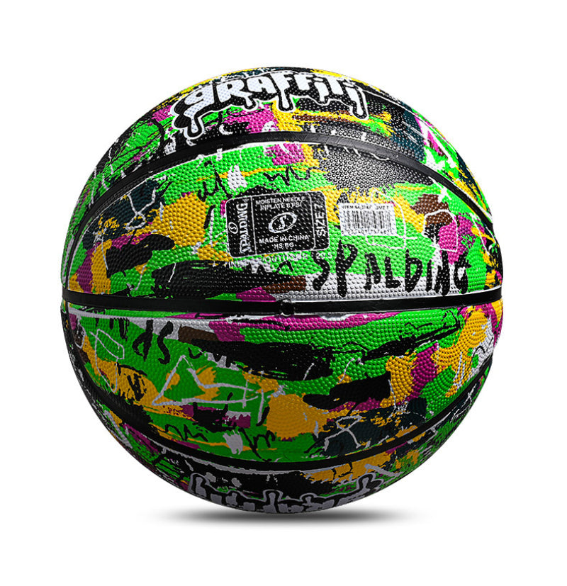 Balón Baloncesto Spalding Graffiti #7 Verde