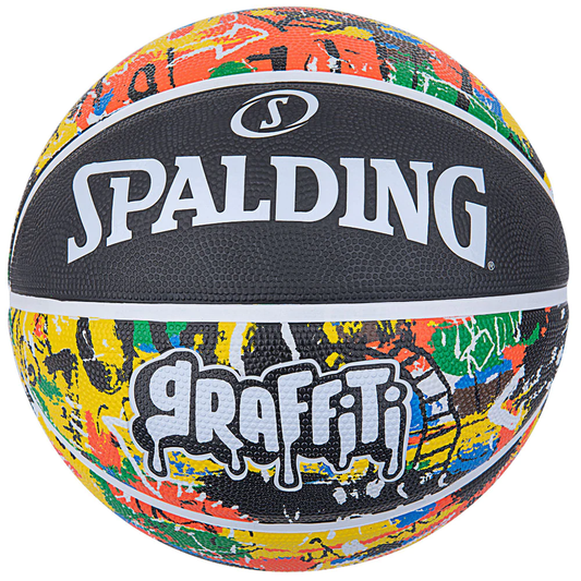 Balón Baloncesto Spalding Graffiti #7 Amarillo