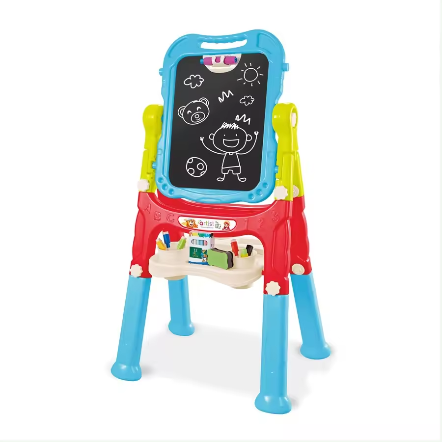 Tablero Infantil En Acrílico Y Pizarrón Magnético