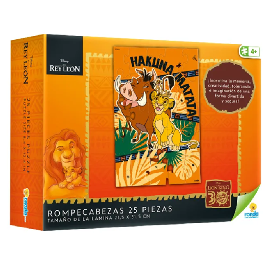 Rompecabezas Infantil 25 Pcs