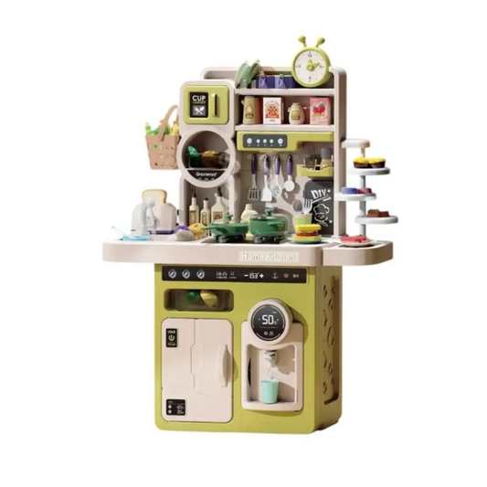 Cocina Infantil 95 Cm Alta 93 Pc Luces + Sonidos+ Agua