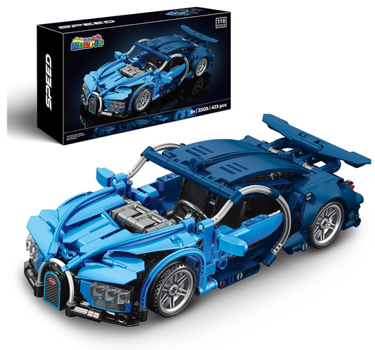 Arma Todo Bloques Para Arma Carro De Carreras 423 Pcs