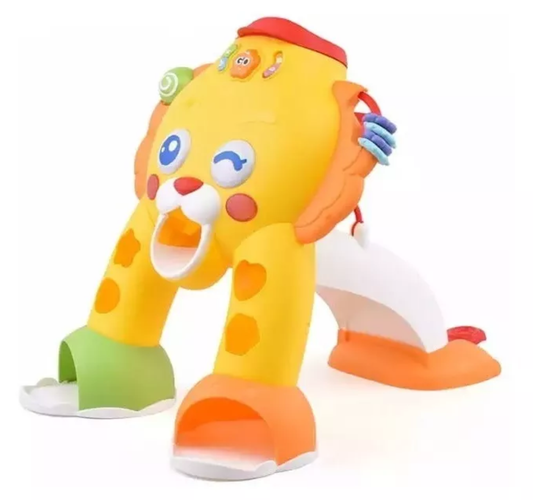 Centro De Actividades Para Bebe Con Forma De León