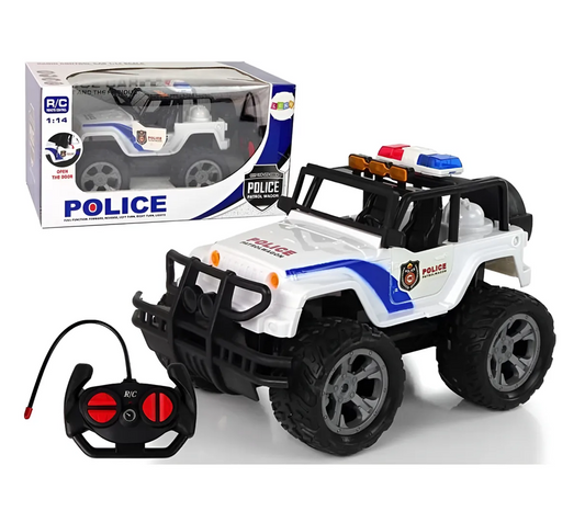 Carro A Control Remoto Tipo Policía 4 Canales