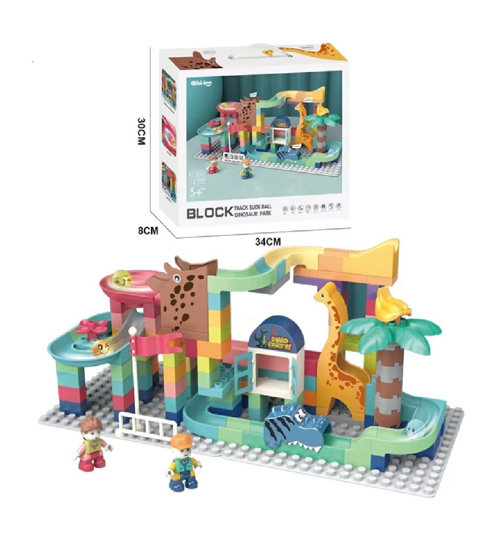 Armatodo Bloques Parque De Dinosaurios 147 Pcs Bloque Grande