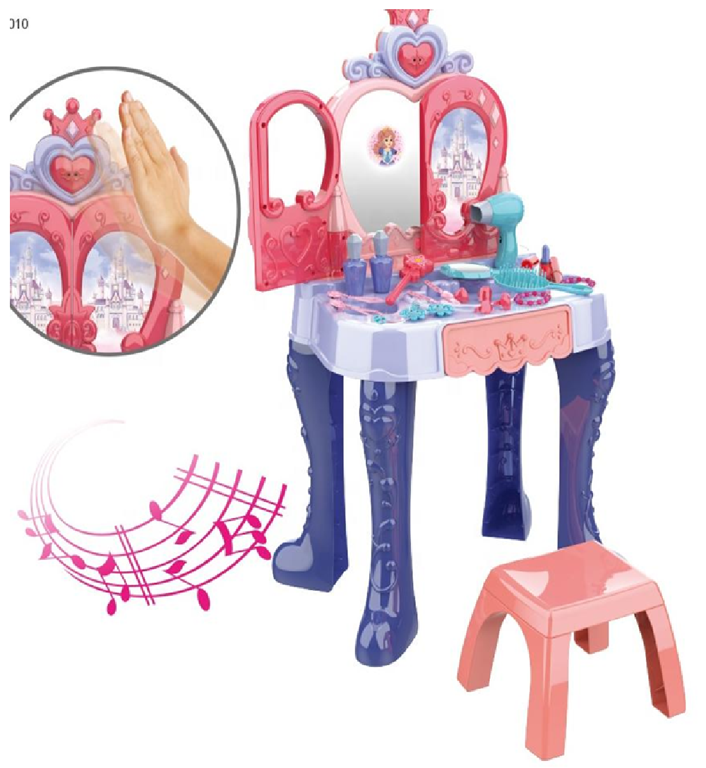 Tocador Infantil Sensor De Movimiento Luces + Sonidos 28 Pcs