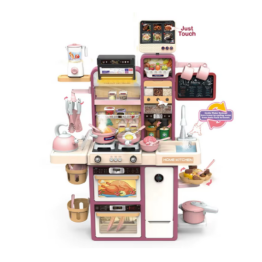 Cocina Infantil 94 Cm Luces + Sonidos + Agua + Accesorios