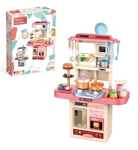 Cocina De Juguete Cocinita Infantil Luz Sonido Y Agua